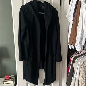 Black Hooded Women's Sweater